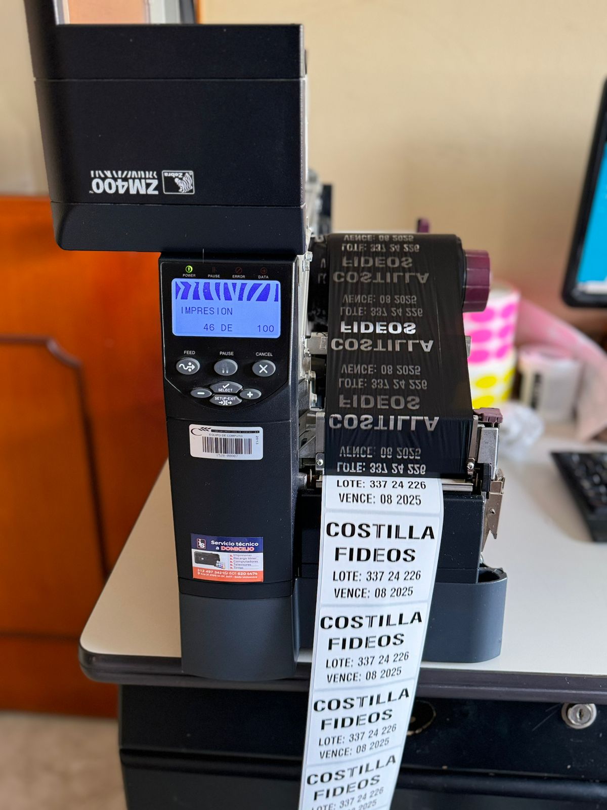 Mantenimiento Impresoras Zebra Bogotá Chia Cajicá Zipaquirá 3232815473