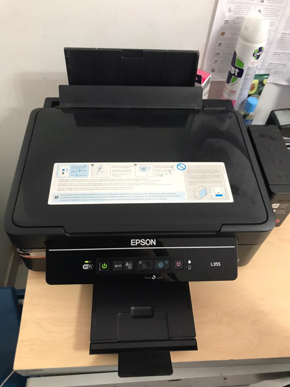 cambio de almohadillas epson