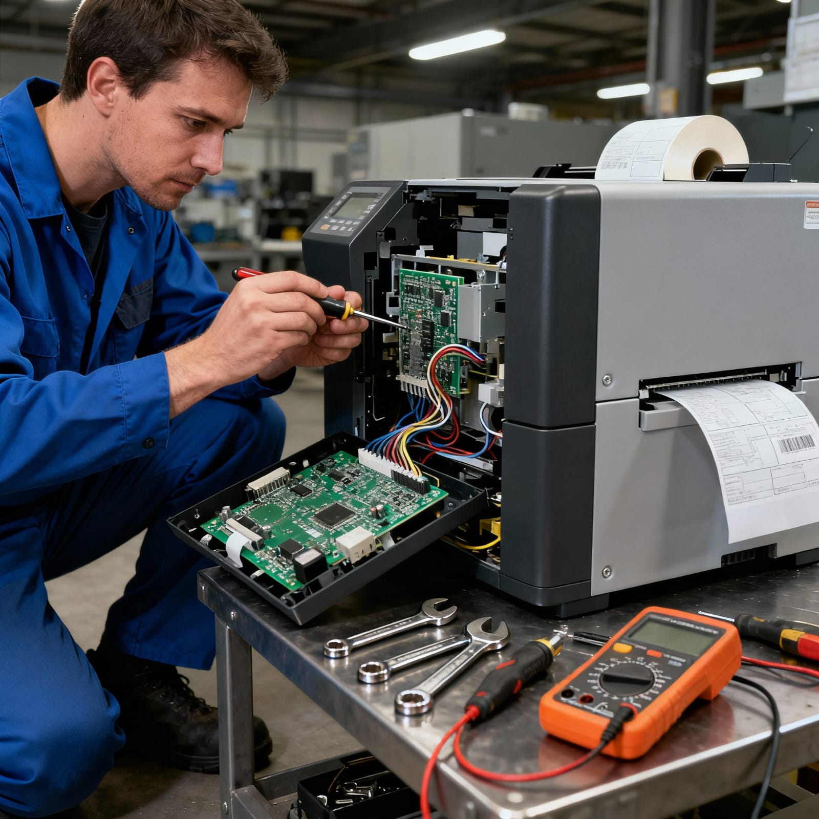 mantenimiento impresoras zebra etiquetas termicas codigodebarras bogota