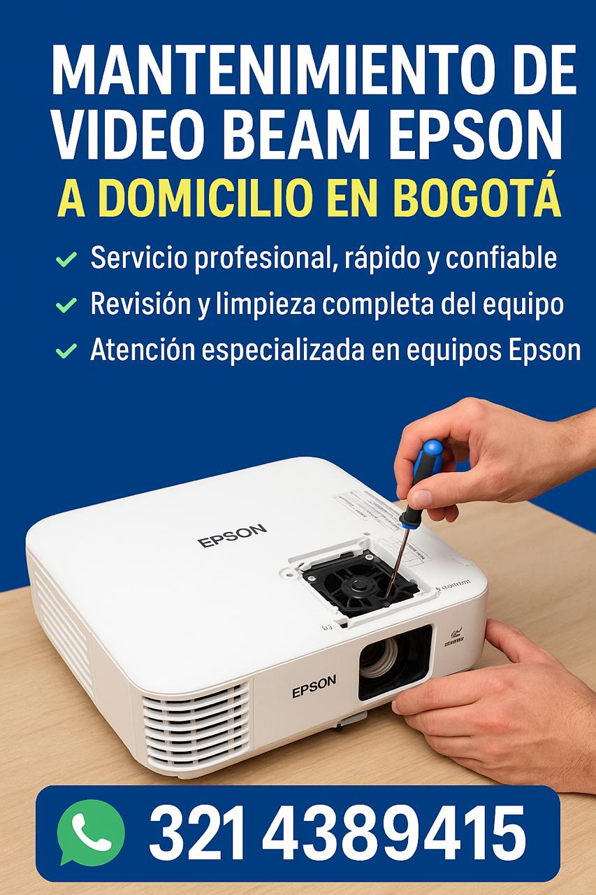 mantenimiento videobeam bogota 3214389415
